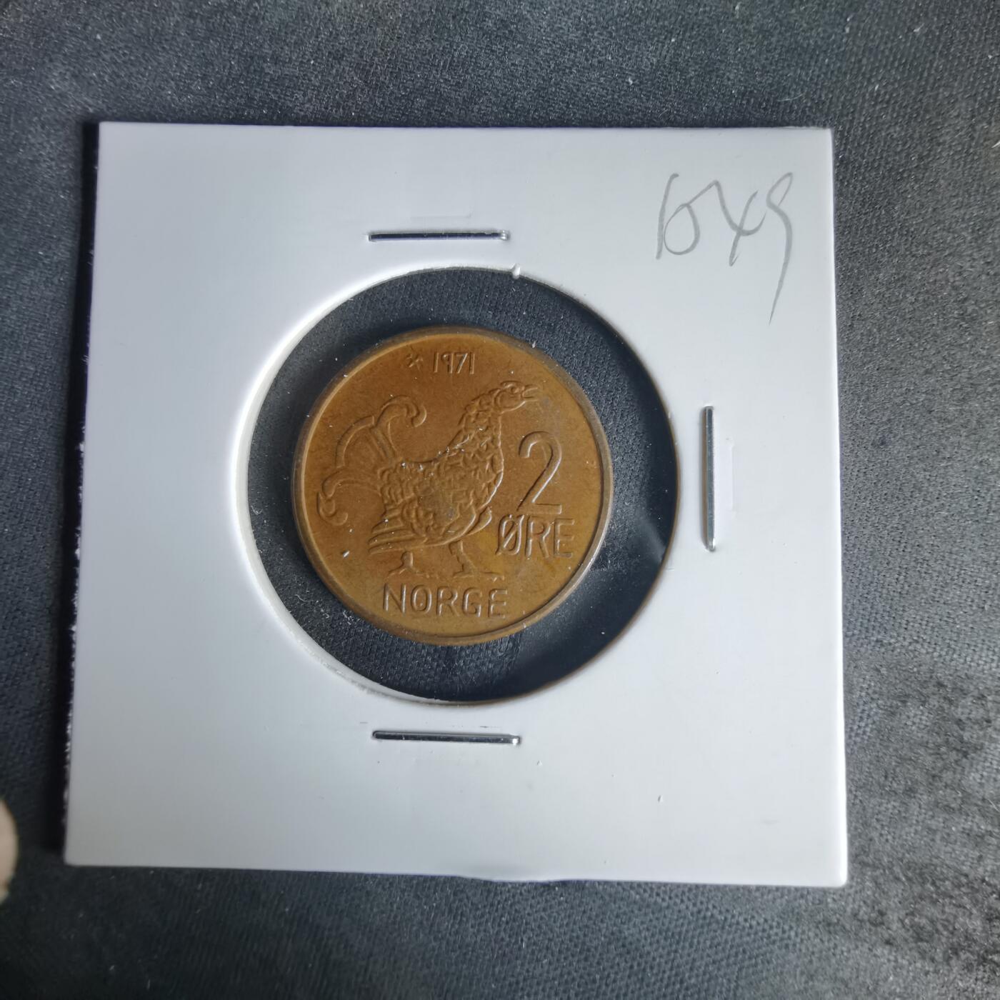 沼泽如烟--第1015场 挪威1971年2欧尔