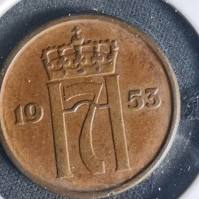 沼泽如烟--第1015场 - 挪威1953年2欧尔