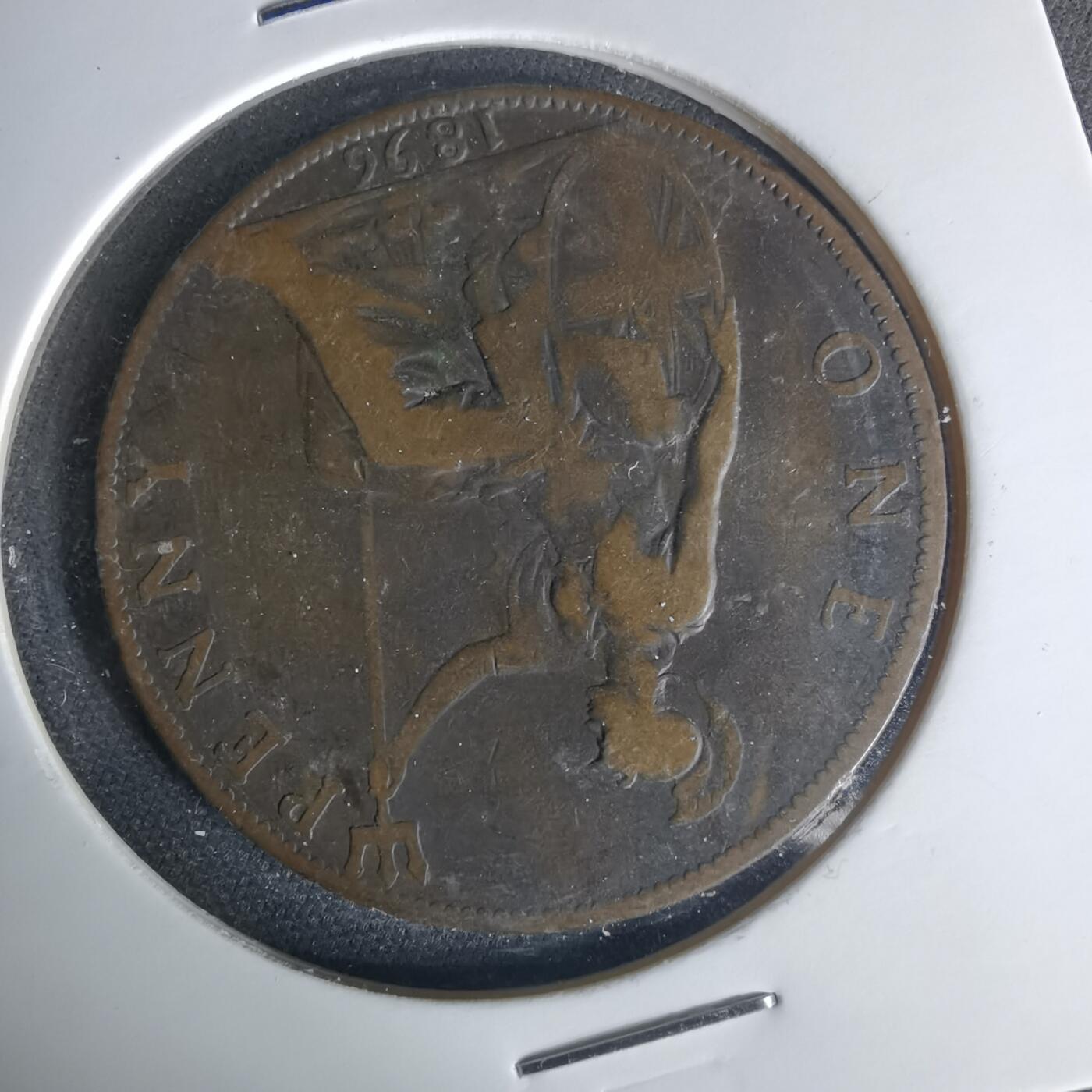 沼泽如烟--第1015场 英国1896年1便士