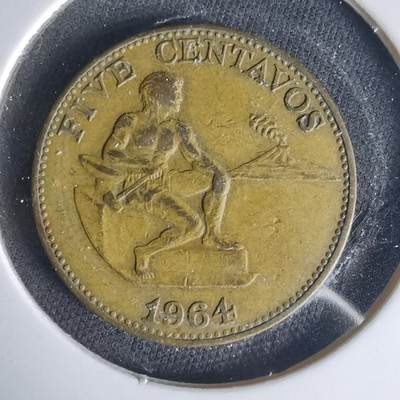 沼泽如烟--第1015场 - 菲律宾1964年五分