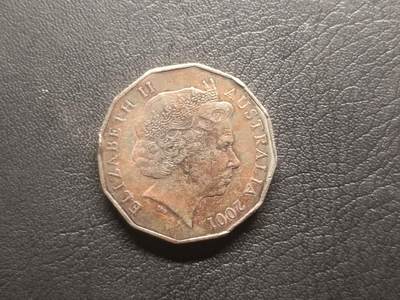 荟藏特别场次第五期——“社长的钢镚堆” 澳大利亚2001年联邦百年50分纪念币