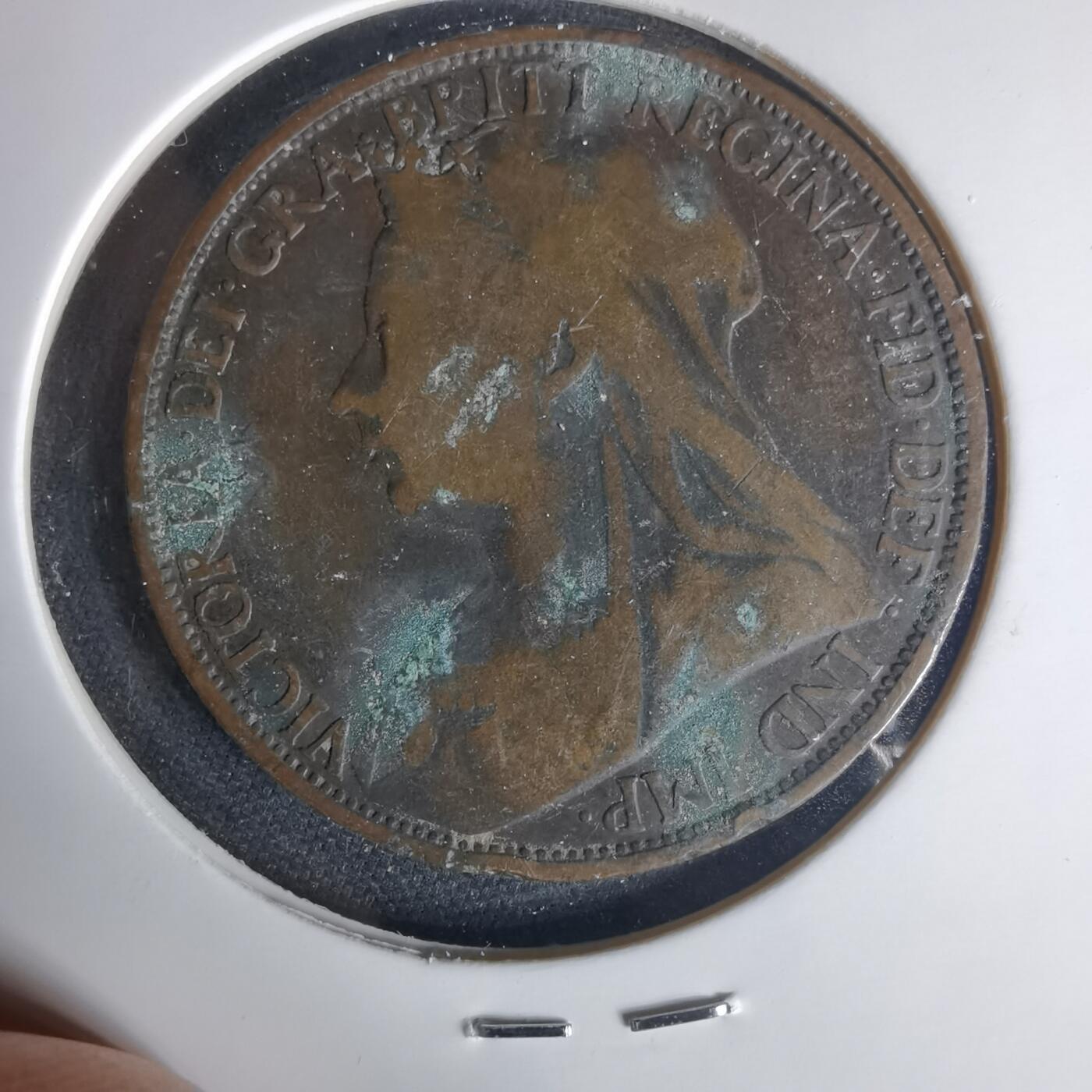 沼泽如烟--第1015场 英国1896年1便士