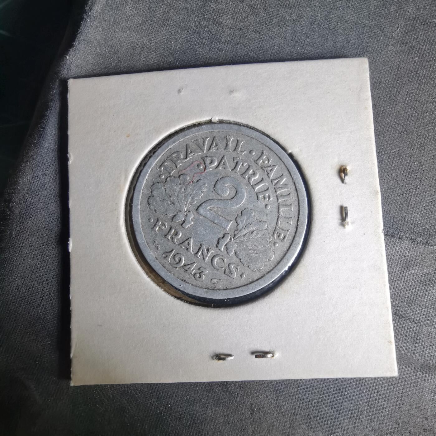 沼泽如烟--第1015场 法国1943年2法郎