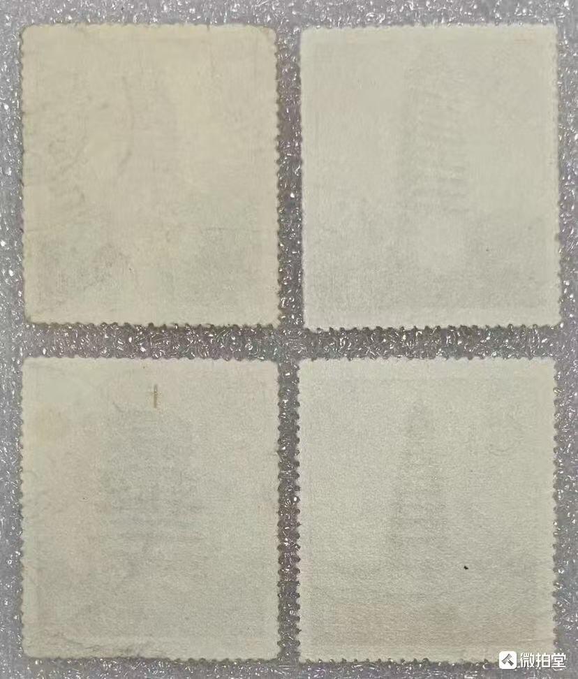 1958年“中国古塔建筑艺术”盖销邮票1套4枚。