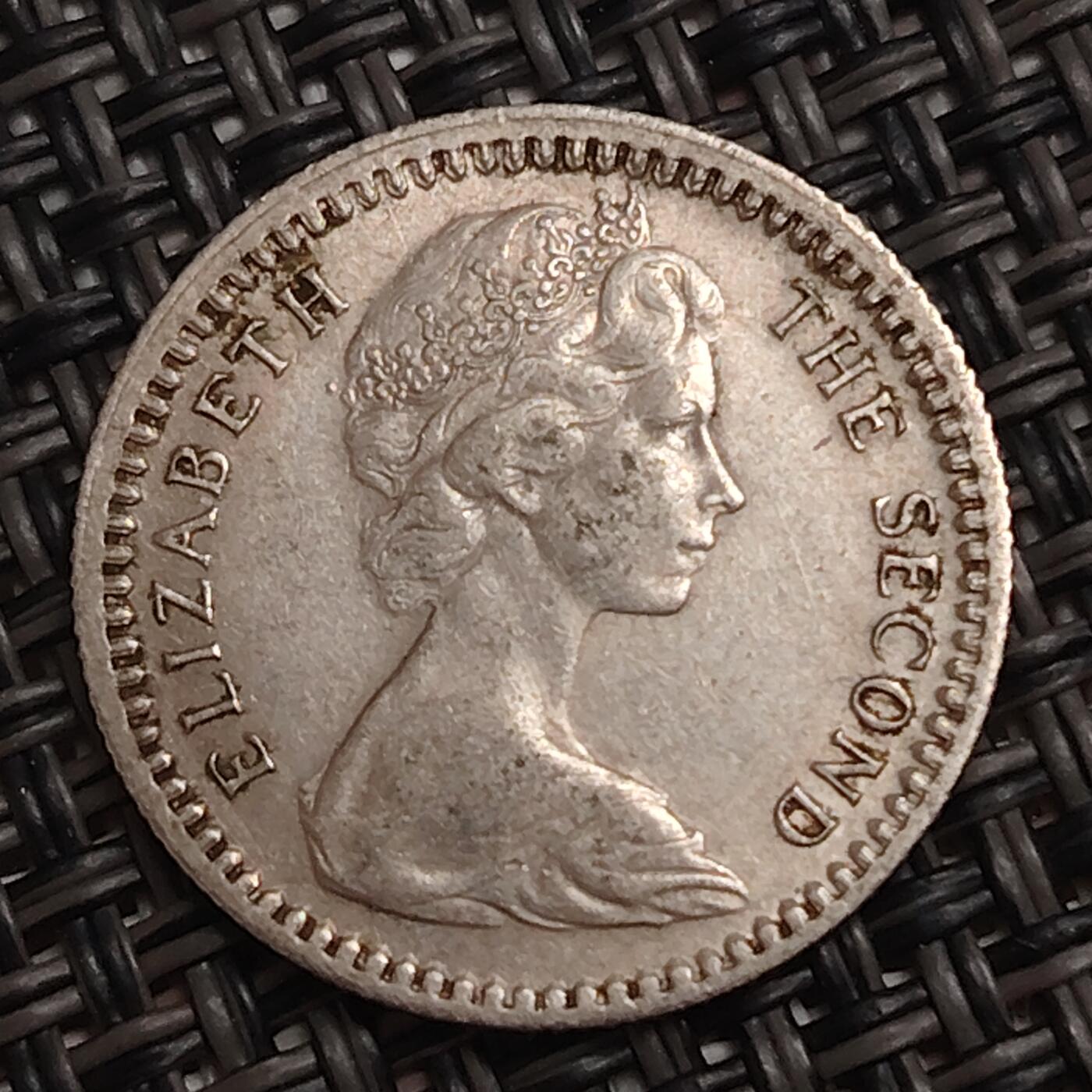 布加迪🐬～世界钱币(上海)🌾第 279 期 /  各国套币和散币 罗德西亚 1964年 5分