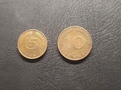 荟藏特别场次第五期——“社长的钢镚堆” - 德国硬币批量两枚