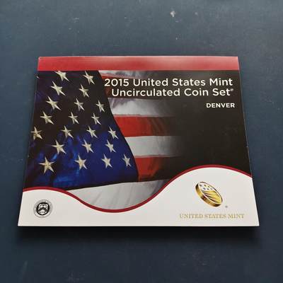 【全场包邮】纯粹捡漏拍509场 - 美国2015年D厂官方封装14枚套币