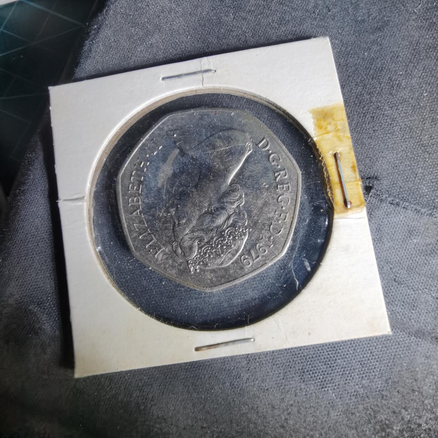 沼泽如烟--第1015场 英国1979年50便士