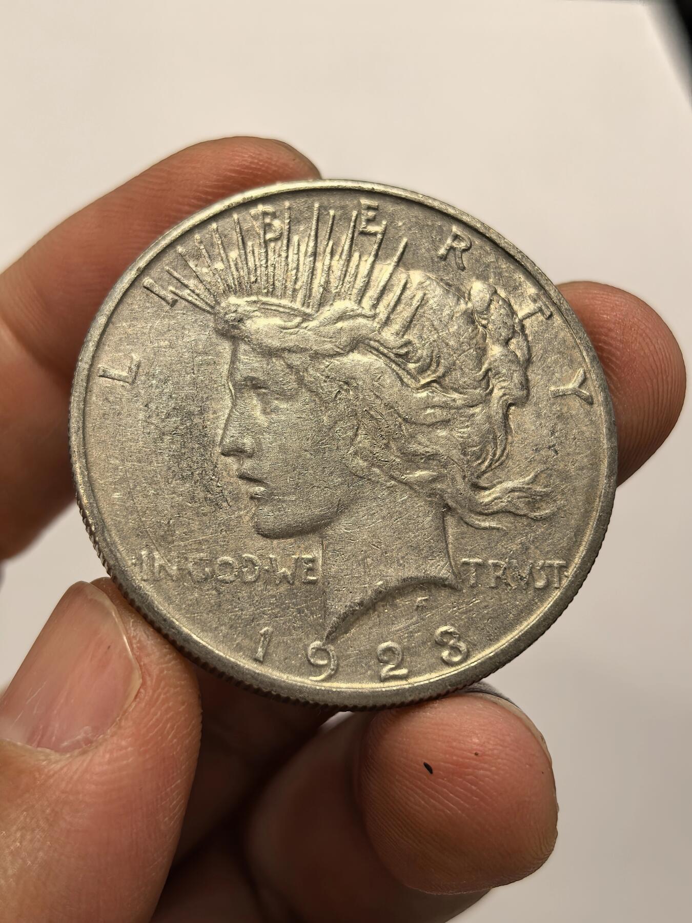 博洋堂世界钱币拍卖第163期（全场包邮） 美国1924年和平银币