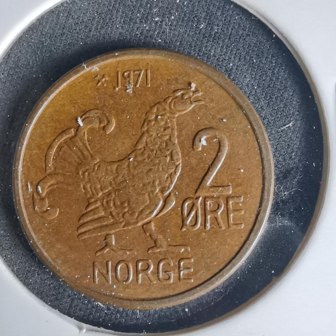 沼泽如烟--第1015场 挪威1971年2欧尔