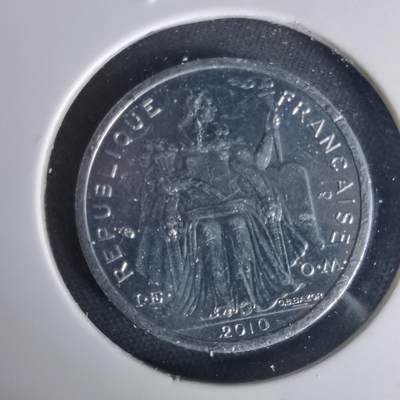 沼泽如烟--第1015场 - 法属新喀里多尼亚2010年1法郎