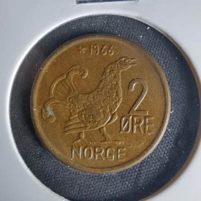 沼泽如烟--第1015场 - 挪威1966年2欧尔