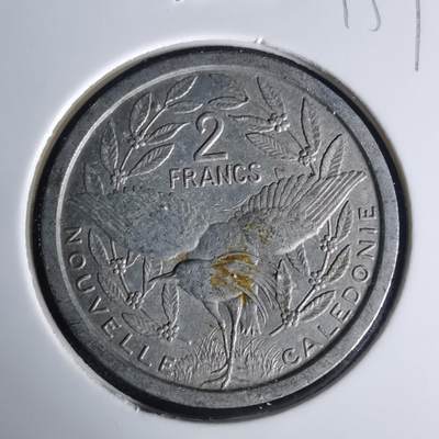 沼泽如烟--第1015场 - 法属新喀里多尼亚1949年2法郎