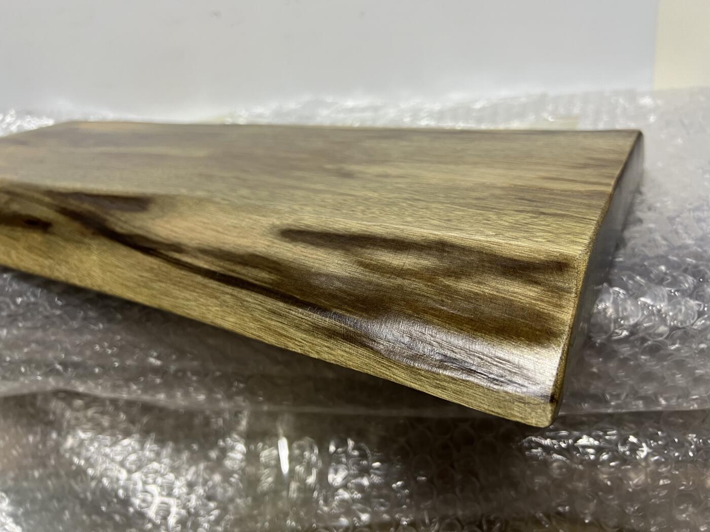 零元拍：金丝楠干泡台茶盘 金光闪闪。尺寸约：44.5/24/3CM