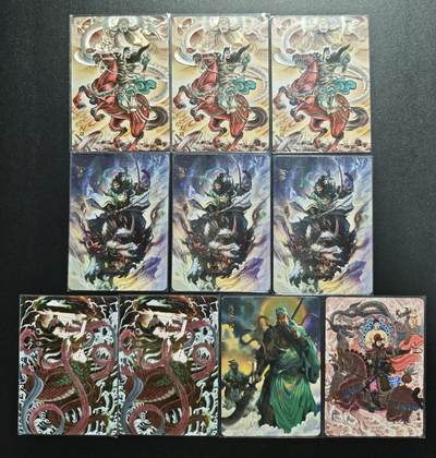 天玑星卡拍第176期《3.5周四截拍》持续收拍收评中 满赠卡需备注 - 龙虎卡牌 华夏祥临 乾坤绘卷 十张