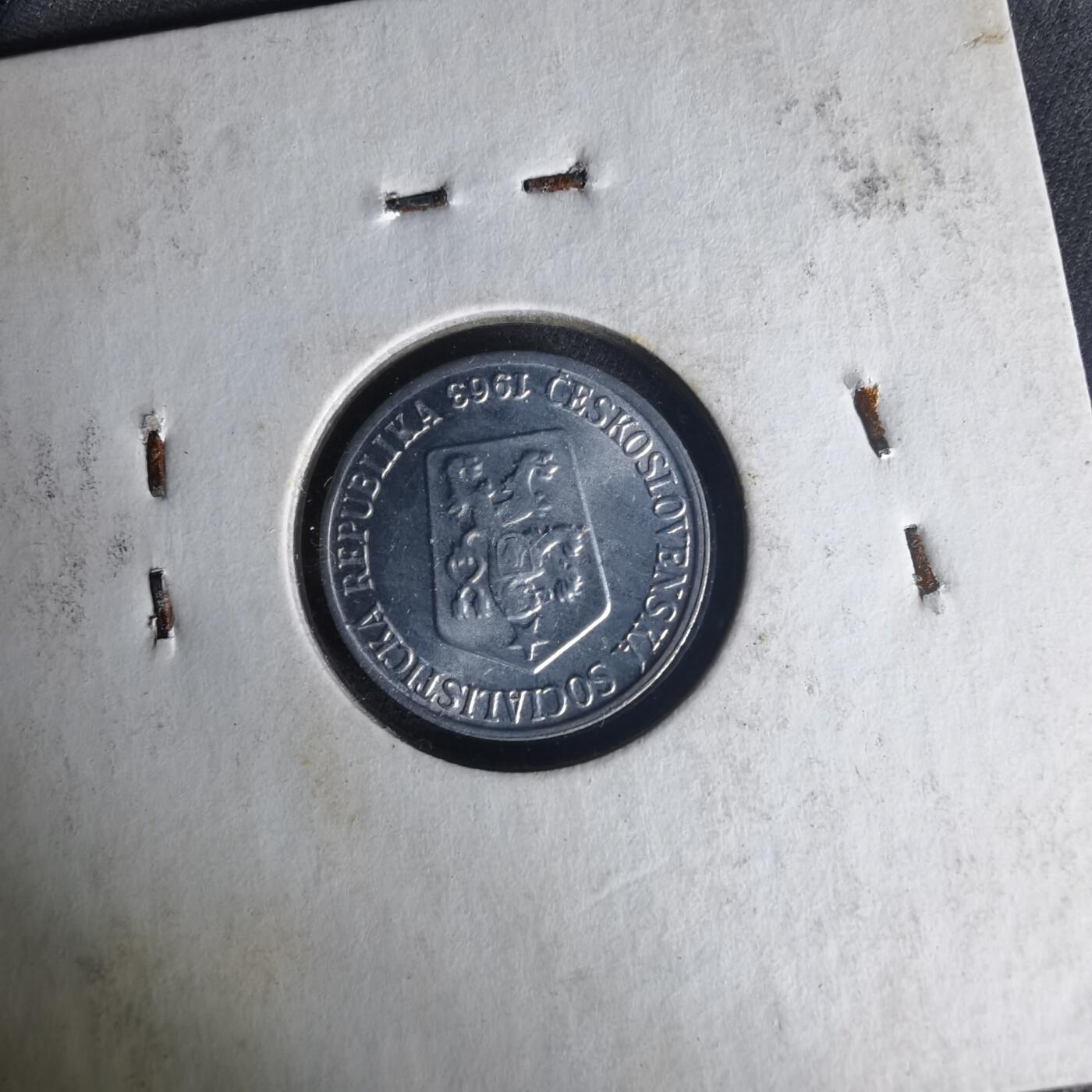 沼泽如烟--第1015场 捷克斯洛伐克1963年1赫勒