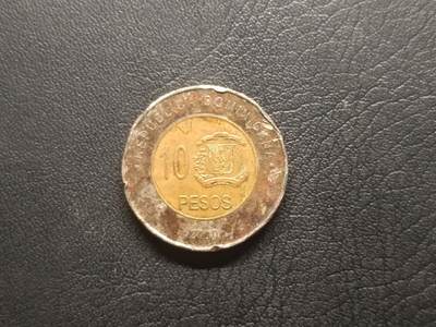 荟藏特别场次第五期——“社长的钢镚堆” - 多米尼加2010年10比索