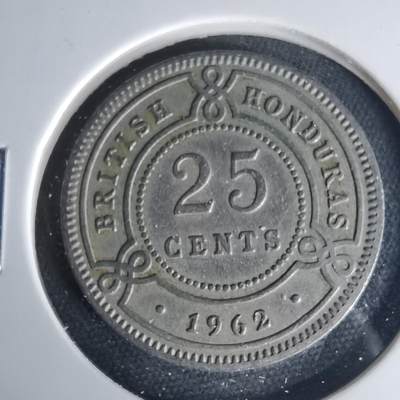 沼泽如烟--第1015场 - 英属洪都拉斯1962年25分