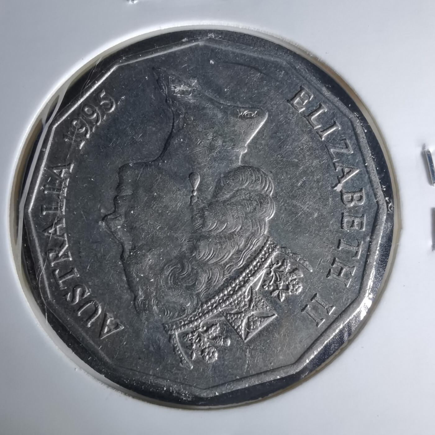 沼泽如烟--第1015场 澳大利亚1995年50分纪念币