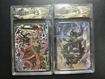 天玑星卡拍第176期《3.5周四截拍》持续收拍收评中 满赠卡需备注 - 龙虎卡牌 华夏祥临 乾坤绘卷 神魔异志 女蜗 闻仲 两张 JBH9.5