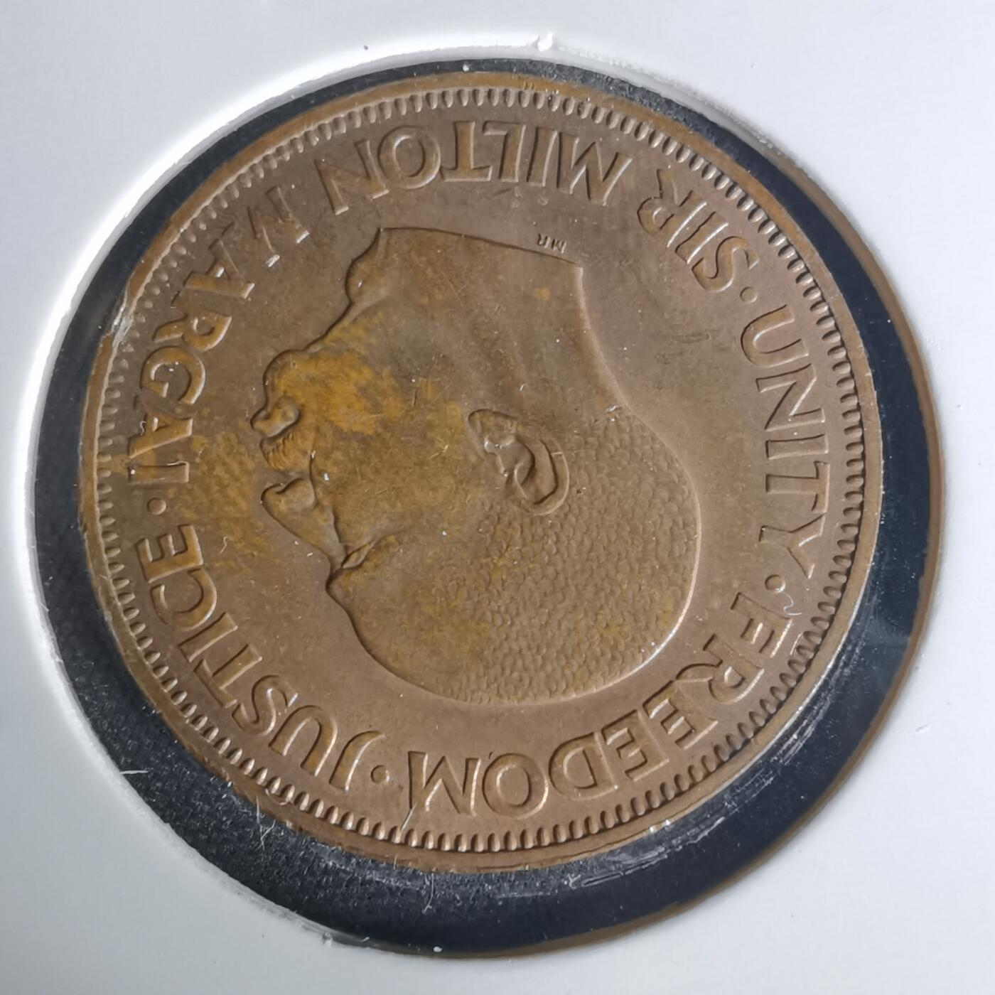 沼泽如烟--第1015场 塞拉利昂1964年一分