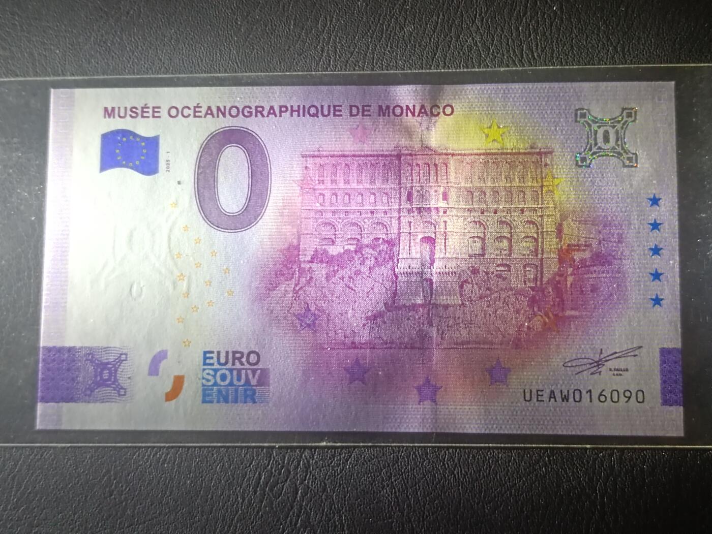 2026三月第一期，总218期 摩纳哥0欧UNC，0欧系列里少见的品种