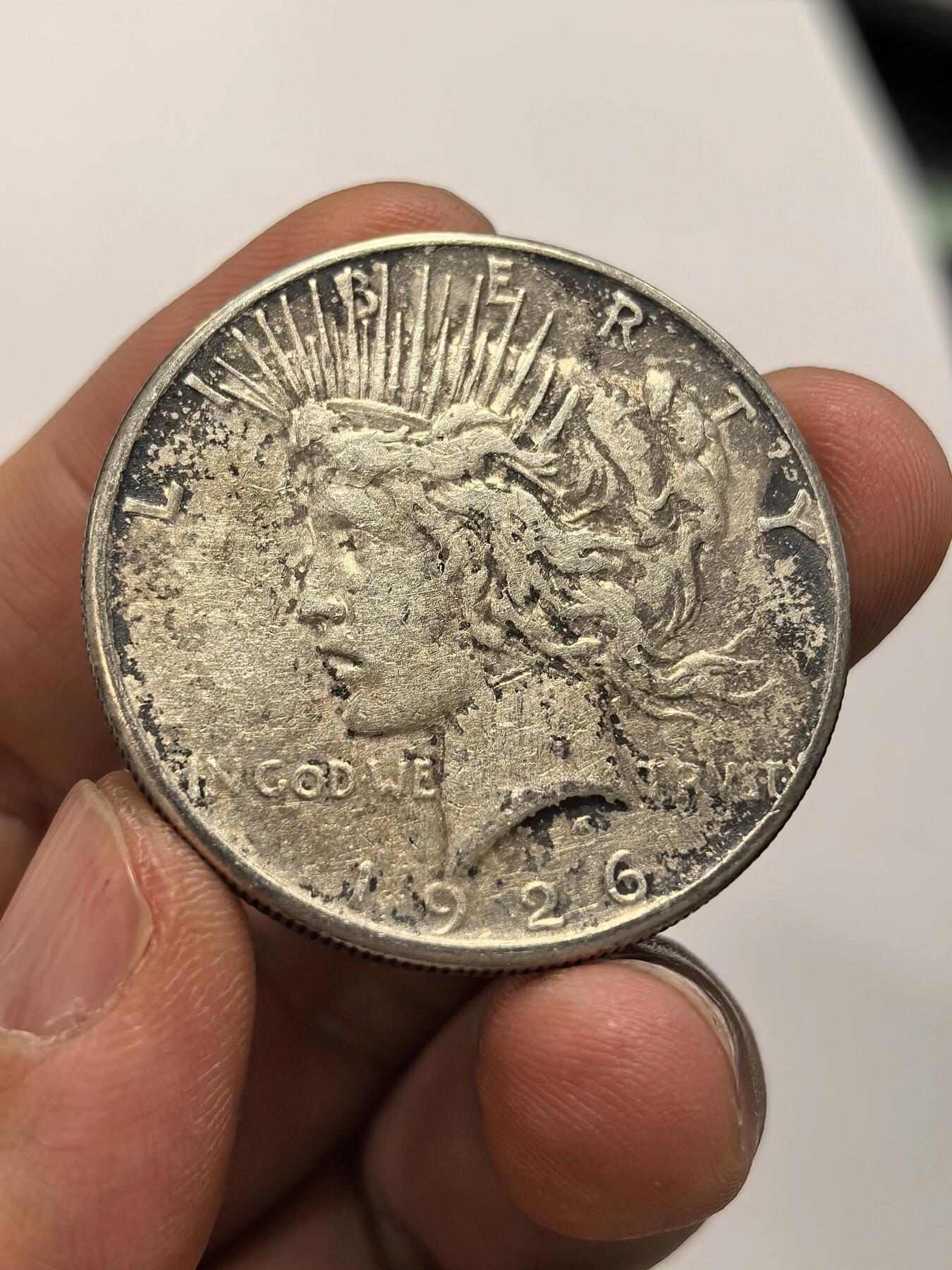 博洋堂世界钱币拍卖第163期（全场包邮） 美国1926年和平银币