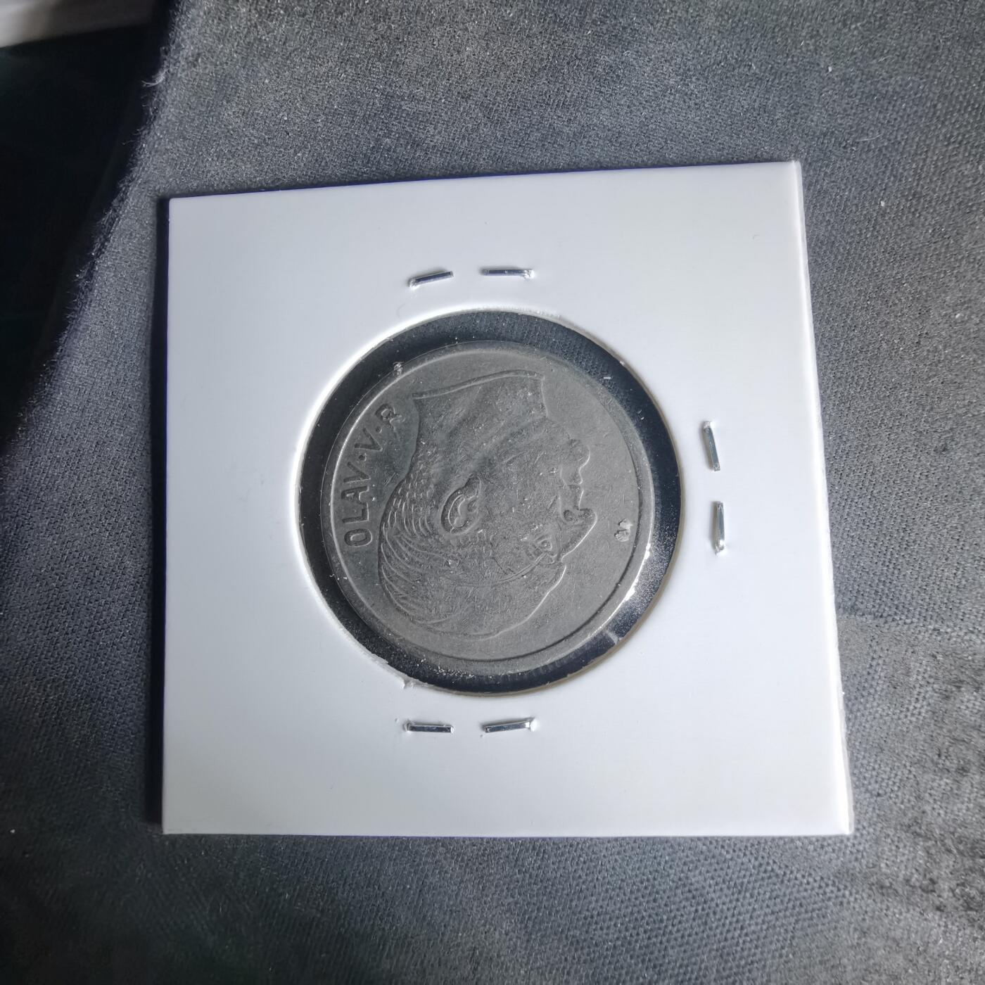 沼泽如烟--第1015场 挪威1958年1克朗