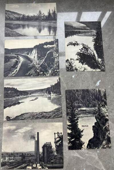 盛世勋华——号角文化勋章邮票专场拍卖第308期 - 苏联俄罗斯乌拉尔山脉和西伯利亚地区的风景纪念明信片6张