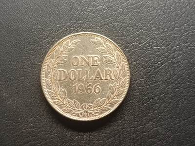 荟藏特别场次第五期——“社长的钢镚堆” - 利比里亚1966年1元早期厚重版，少见品种