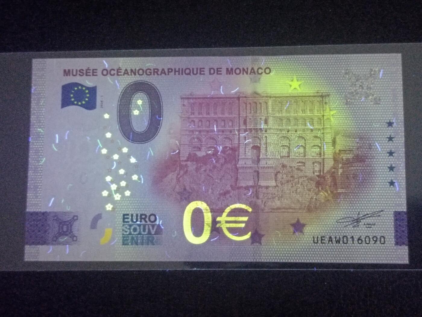 2026三月第一期，总218期 摩纳哥0欧UNC，0欧系列里少见的品种