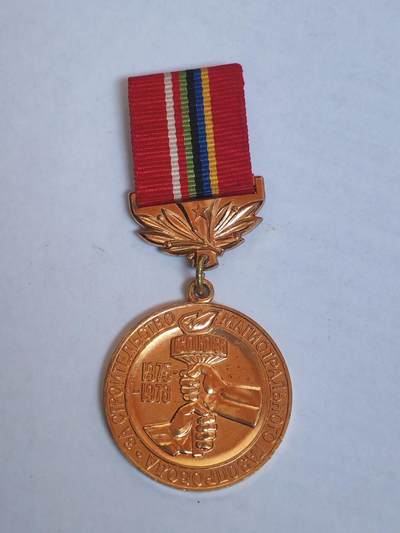 韵星假日军品类拍卖第44期 -- Rimey Holidays Militaria Auction 44 - 苏联为建设主要油气管道奖章