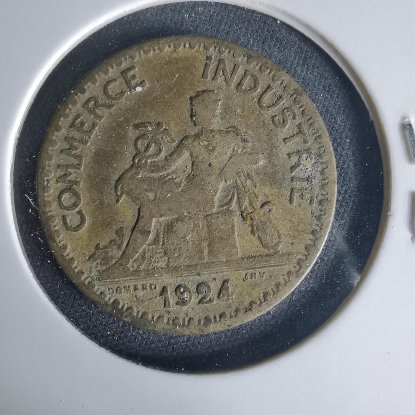 沼泽如烟--第1015场 法国1924年1法郎