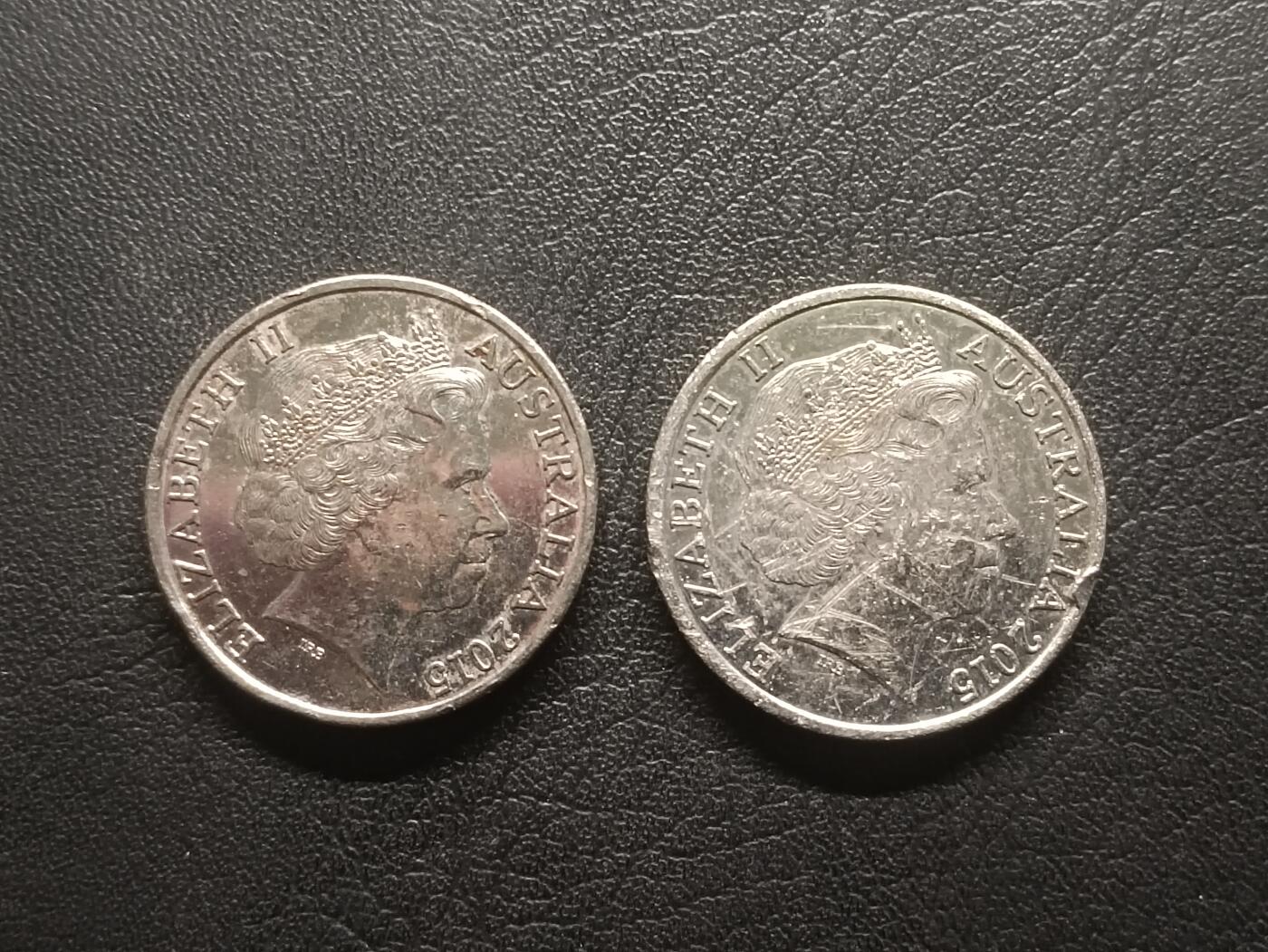 荟藏特别场次第五期——“社长的钢镚堆” 澳大利亚2015年一战百年20分纪念币两枚-士兵