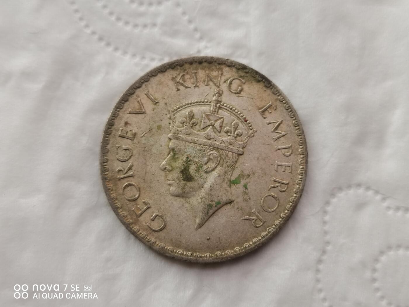 银币 1840年印度一卢比银币