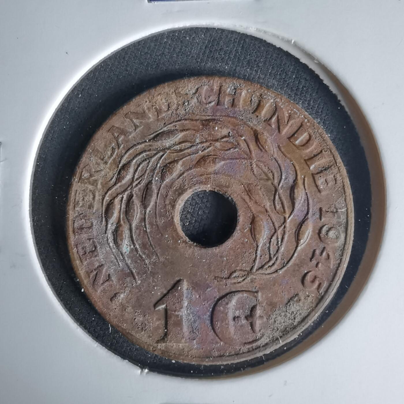 沼泽如烟--第1015场 荷属东印度1945年一分