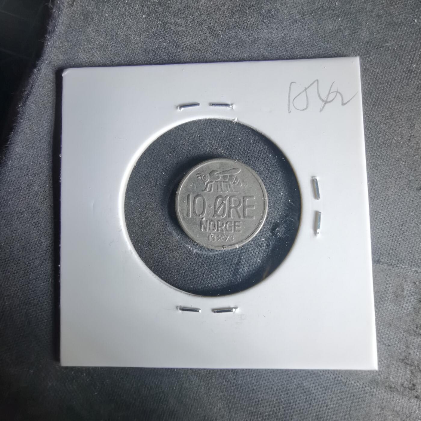 沼泽如烟--第1015场 挪威1973年10欧尔