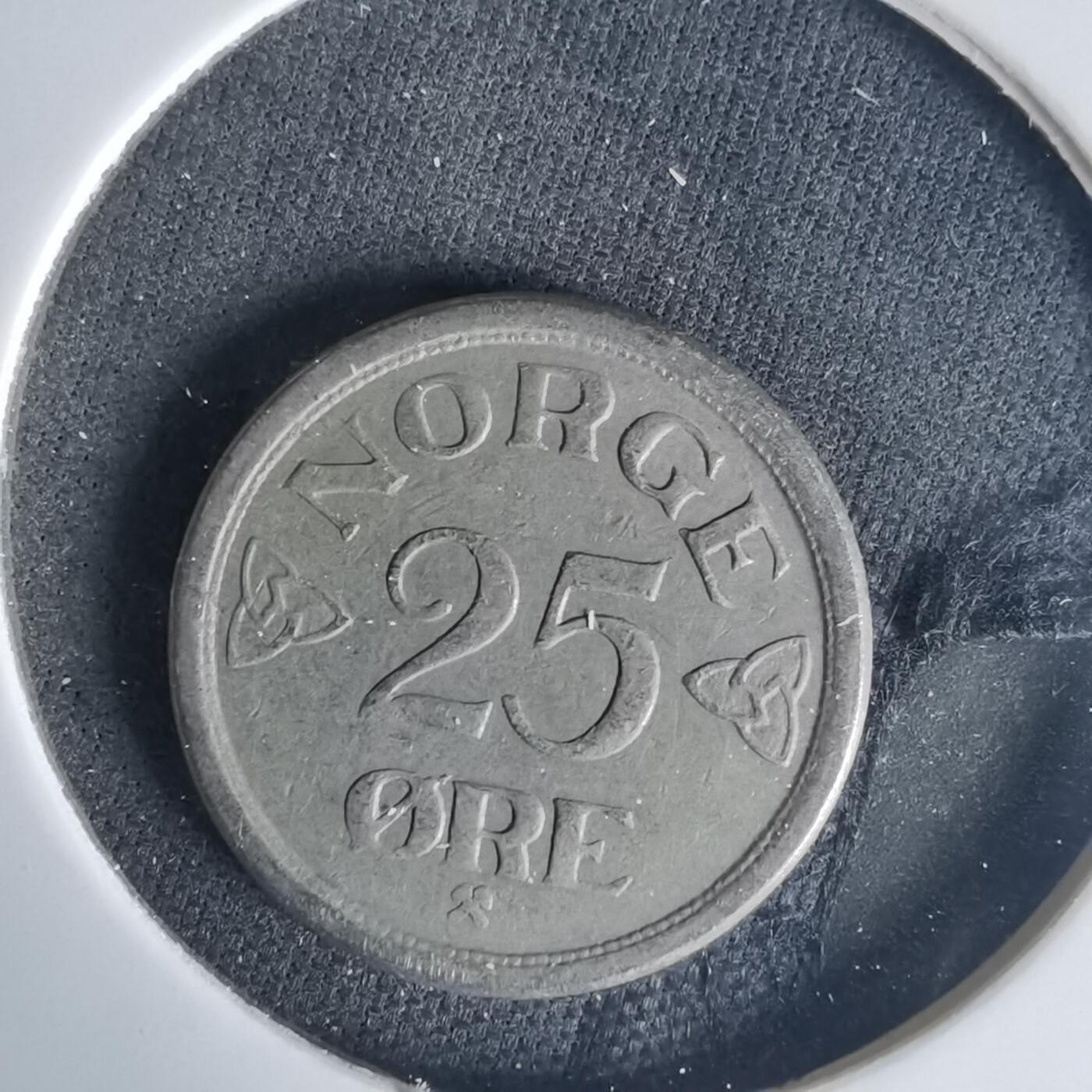 沼泽如烟--第1015场 挪威1957年25欧尔