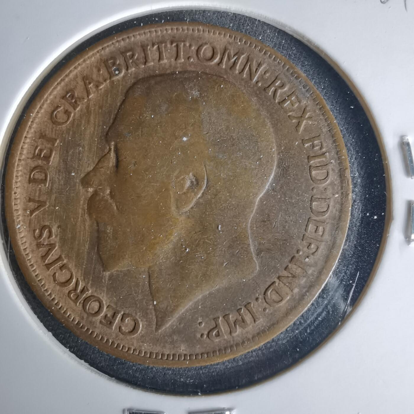 沼泽如烟--第1015场 英国1919年1便士