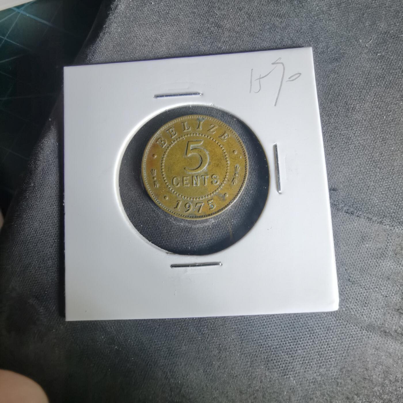 沼泽如烟--第1015场 伯利兹1975年五分