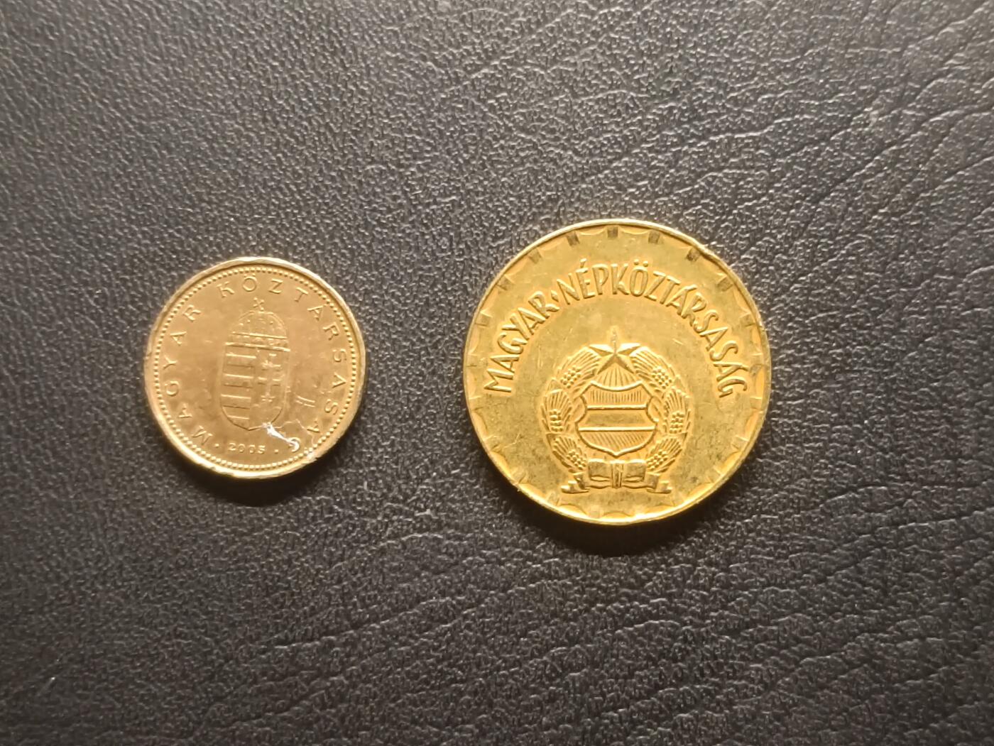 荟藏特别场次第五期——“社长的钢镚堆” 匈牙利硬币批量两枚