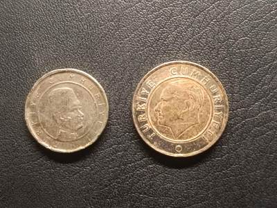 荟藏特别场次第五期——“社长的钢镚堆” 土耳其硬币批量两枚