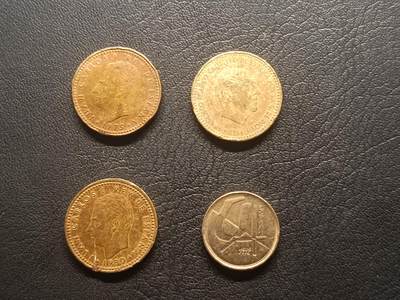 荟藏特别场次第五期——“社长的钢镚堆” 西班牙硬币批量四枚