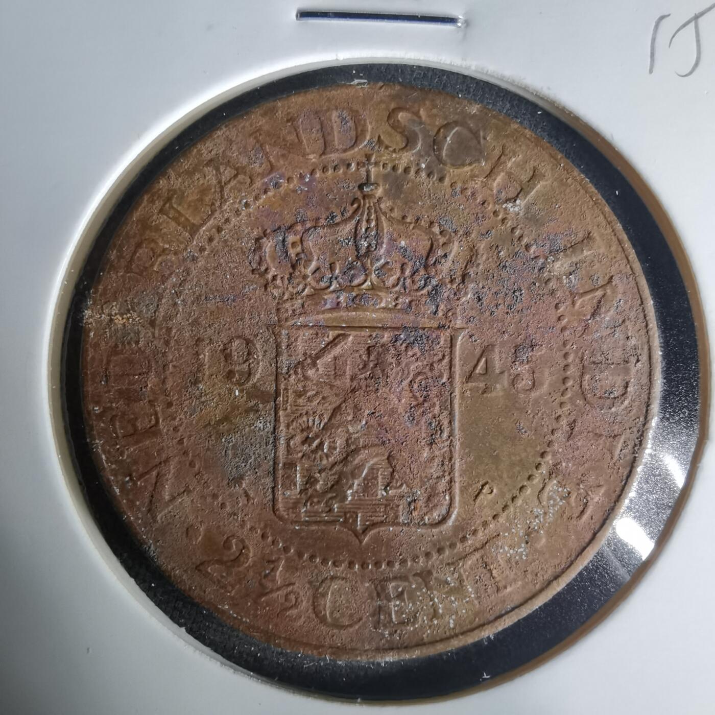 沼泽如烟--第1015场 荷属东印度1945年2.5分