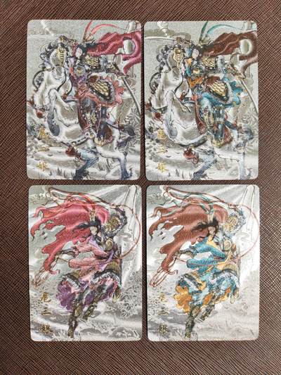 阳大大卡牌拍卖第103期（持续收拍品，周五晚上九点截拍，进群福利早知道） - 【三娘】橙卡文化 画画的三哥 扈三娘 粗闪4张