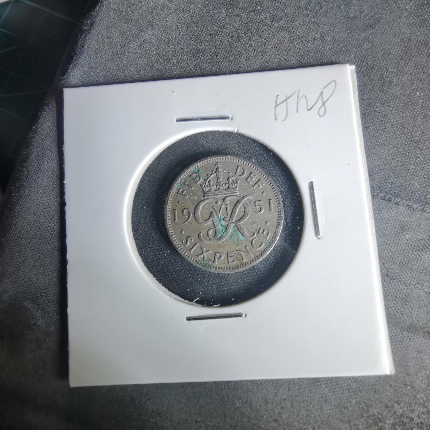 沼泽如烟--第1015场 英国1951年6便士