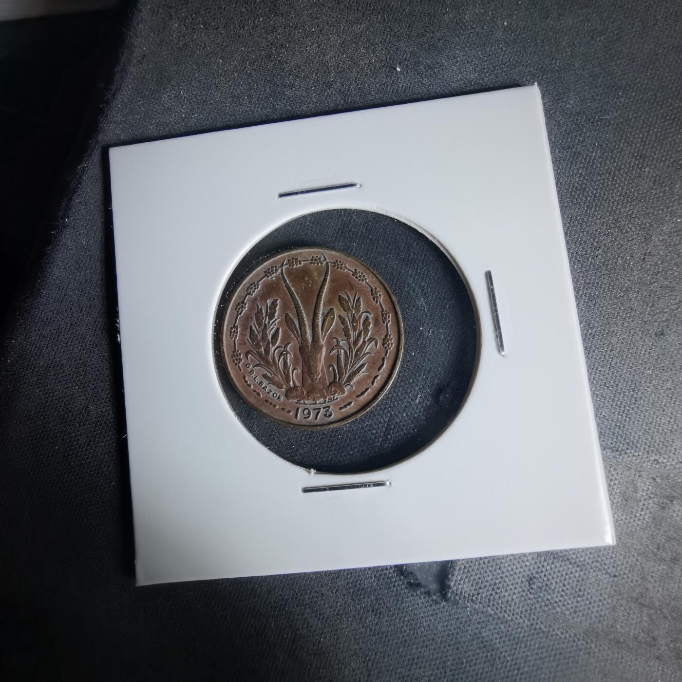 沼泽如烟--第1015场 西非1973年5法郎