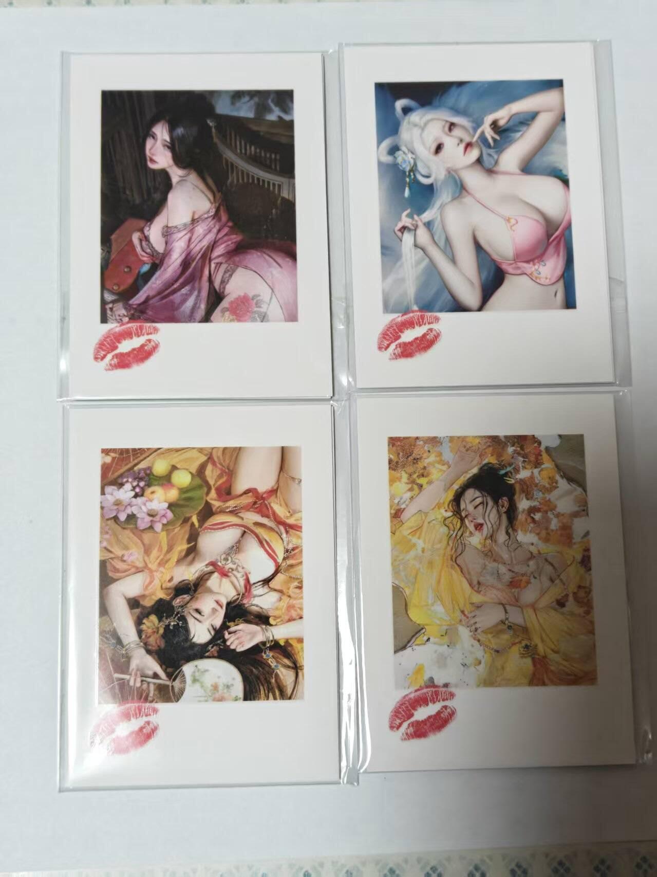 满赠PR！！龙虎卡牌-七七场（满200元包邮，无佣金，每周六结拍，欢迎送拍） 拍立得8张 燎原文化  问道东方 刷子人间传