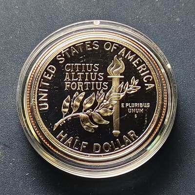 【全场包邮】纯粹捡漏拍508场 - 美国1992年半元巴塞罗那奥运会精制纪念币