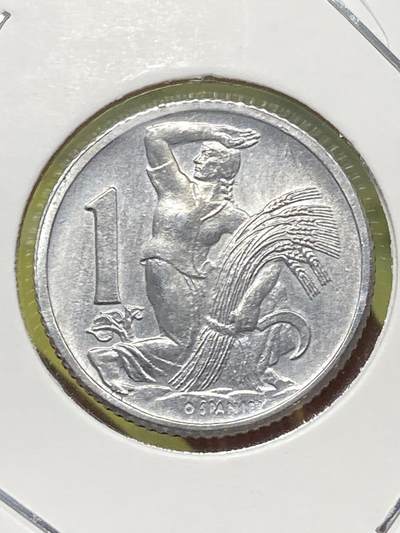 2026年第三十三场(总第二百零二场）外国精品纸夹币场(免佣金) - 捷克斯洛伐克1950年1克朗(二战前第二套第二版，铝材质版)